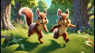 Naughty Squirrel Hid the Shiny Pebble | Nursery Rhymes for Kids & Baby Songs