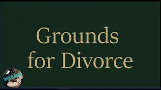 Grounds for Divorce