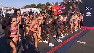 TCS NYC Marathon 2025: Professional Women's Start