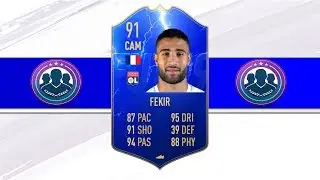 FIFA 19 TOTS MOMENT FEKIR 91 CHEAPEST SBC SOLUTION