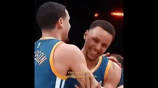 Klay Thompson was showered in applause after Warriors tribute video 👏🥹 (via @warriors/X) #shorts