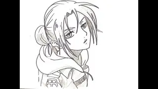 How To Draw Annie Leonhart AOT | Attack on Titan Character | Easy Drawing Tutorial