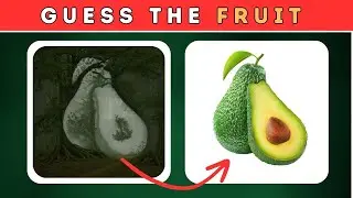 Guess by Illusion Fruits Challenge: Can You Trust Your Eyes?🥑🍎🍌