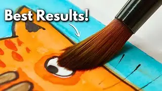 Why I only use ONE brush for watercolors
