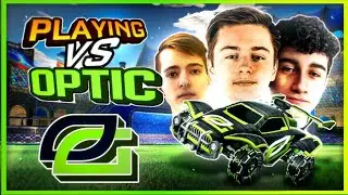 PLAYING AGAINST THE NEW OPTIC ROCKET LEAGUE TEAM (vs. Lil' Step Bros) | RLCS Team Comms 🔊