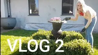 VLOG 2 | Gartenarbeit, Hochbeet, Kochen, Gartenteich, backen | Alltag