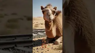 😭😢The Camel Who Saved a Tree | Emotional Train Track Story @aivideoto