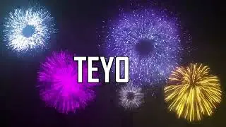 ♪♪  HAPPY BIRTHDAY TEYO   ♪♪