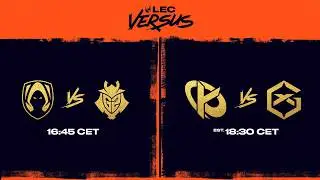 TH vs G2 | 2026 LEC Versus - Upper Bracket Round 1