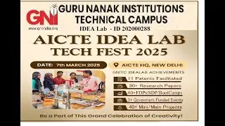 2-Guru Nanak Institutions Technical Campus -Hyderabad - Telangana - IDEA Lab Home Tour -ID 202000288