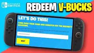 How To Redeem Fortnite V-Bucks Codes On Nintendo Switch/Switch 2