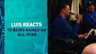 Luis Castillo finds out he's an All-Star