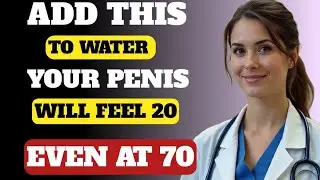 Men Over 50:Don't Drink Plain Water| Add THIS Mineral for Insane Blood Flow