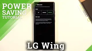 How to Activate Power Saving Mode in LG Wing &ndash; Battery Saver