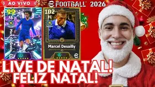 LIVE DE NATAL! FELIZ NATAL E QUE DEUS ABENÇOE A TODOS! (Ao VIVO) - eFOOTBALL 2026 - DREAM TEAM