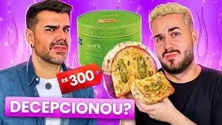 ENFIM PROVAMOS O PANETTONE DE PISTACHE DE R$ 300 DA LINDT QUE ESGOTOU NO NATAL! - Titi Fabri