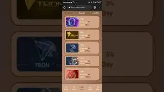 New Trx Website To make Money Online Register and earn Invest