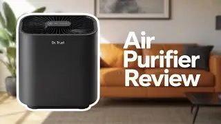 Dr Trust Home Air Purifier Live AIR QUALITY INDEX AQI Tracking Review of 360 Degree Air Purifier 4 💯
