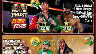 Power of Prost Flash Feud 2 Part 1 feat Top Lane Jinder #wwechampions #scopely #makeslimofficial 