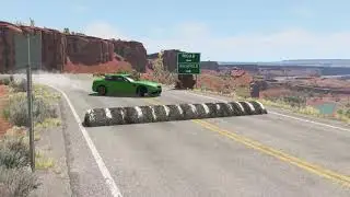 Cars vs Massive Speed Bumps #3 &ndash; BeamNG.Drive