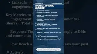 Tracking & Improving Engagement