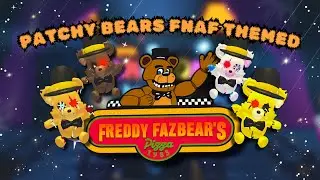 PATCHY BEARS FNAF THEMED 🐻 + Showcasing VEHICLES & TOYS | Adopt Me 🐾 | ROBLOX |