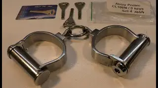 Assa Abloy Protec2 HS105 Darby Edelstahl Handschellen High  Security Handcuffs Esposas Steel Pouta