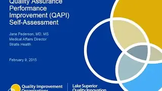 Quality Assurance Performance Improvement (QAPI) Self-Assessment