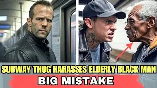 Subway Thug Targets an Old Man&mdash;But a Silent Protector Was Watching!