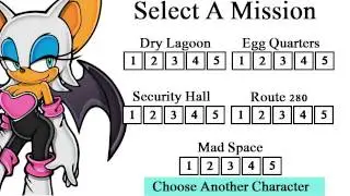 SA2HD - Rouge Missions - A Rank Guide