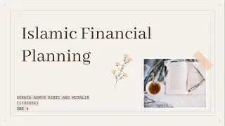 Islamic Financial Planning