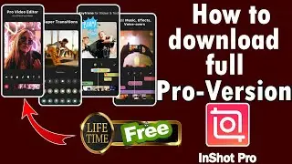 how to download inshot pro for free || how to download inshot mod apk || inshot premium version free