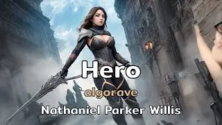 Hero | an algorave song with lyrics by Nathaniel Parker Willis | AMusExperiment