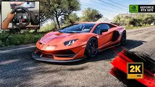 LAMBORGHINI AVENTADOR SVJ | Forza Horizon 5 | Logitech G29