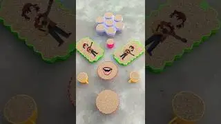 New Style Decoration 😲Refreshing Sand Cake 🎂 making And Breaking process😱 #shortsfeed #funny
