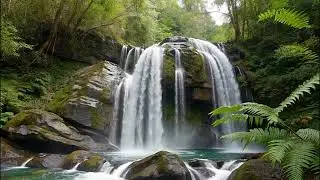 Forest River Ambience 🌲 | Calm Mind Therapy & 癒しの音 (Healing Sounds)