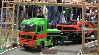 Modelltech Sinsheim 2016 - part 2 - Marius' MAN-Bagger-Transport