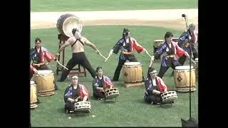 Taiko Drummers at Cardines Field 7 18 2010