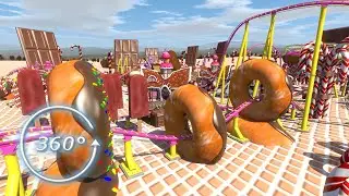 360 VIDEO | VR | Candyventure - Thrilling Candy Adventure POV - 4K | 60fps | 3D