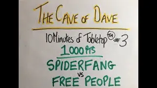AoS 2nd Edition Battleplan: First Blood 1000pts Spiderfang vs Freeguild