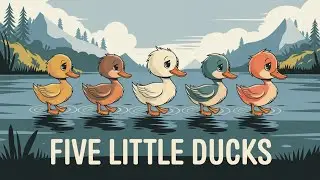 Five Little Ducks | Kids Songs | Nursery rhymes | Cartoon Thrill