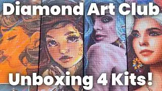 Diamond Art Club Haul | Unboxing 4 New Kits! (First Impressions)