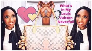 What's Inside My Louis Vuitton Neverfull 2019*  Limited Edition Tahitienne MM
