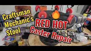 Craftsman Mechanic's Stool Caster Repair