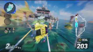 Bee Smarts! | Sonic Racing: CrossWorlds | World Match | Charmy | Ocean View