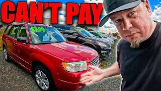 EVERYONE IS BROKE And The Car Market Is SCREAMING IT