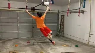 Garage Workout since Ultimate Ninjas Naperville is closed!