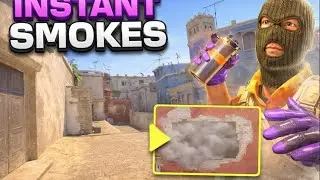 Every CS2 Mirage Instant Window Smoke (NO GAP) (2026)