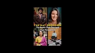 Which books changed the #NatGeo33's perspectives?
