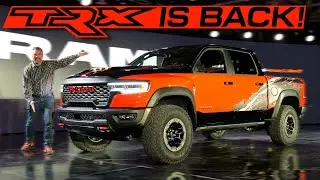 WORLD DEBUT: The New Ram 1500 SRT TRX Is an INSANE 777-Horsepower Super Truck!